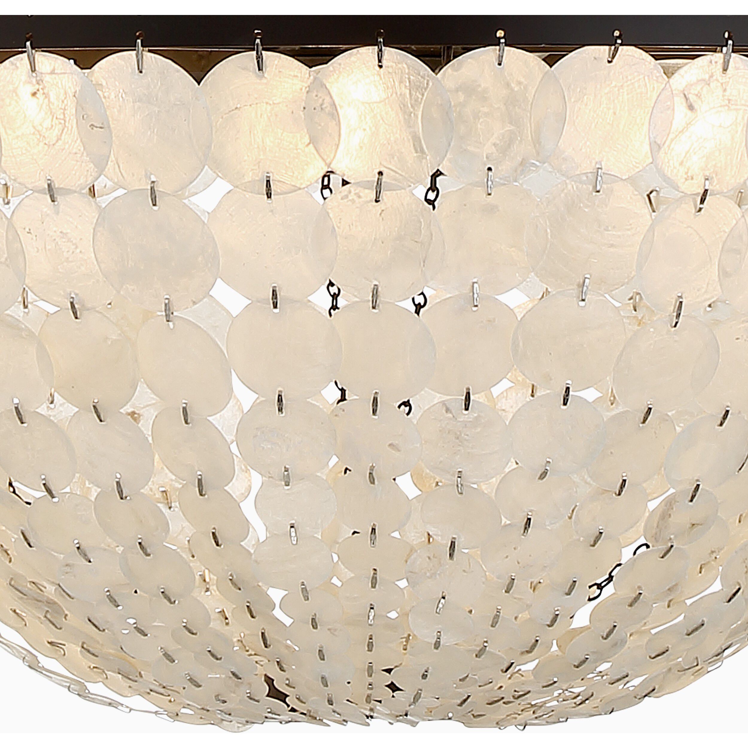 Brielle 6 Light 18 inch Dark Bronze Chandelier Ceiling Light