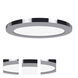 ModPLUS LED 9 inch Chrome Flush Mount Ceiling Light, Round