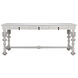 Portuguese 72 X 32 inch Solid White Desk