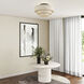 Bellingham 4 Light 21 inch Bronze Extra Large Semi-Flush Ceiling Light, Extra Large