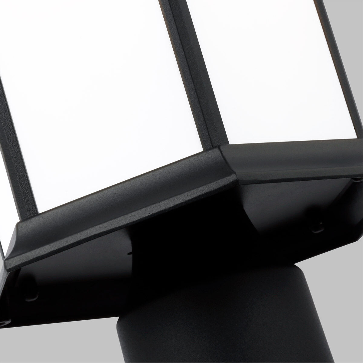 Sevier 1 Light 17.75 inch Black Outdoor Post Lantern, Medium