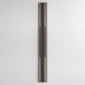 Interlace LED 60 inch Black and Aged Copper Outdoor Wall Mount