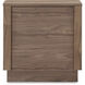 Round Off 20 X 20 inch Brown Nightstand, Tall