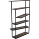 Verso Matte Black Bookcase