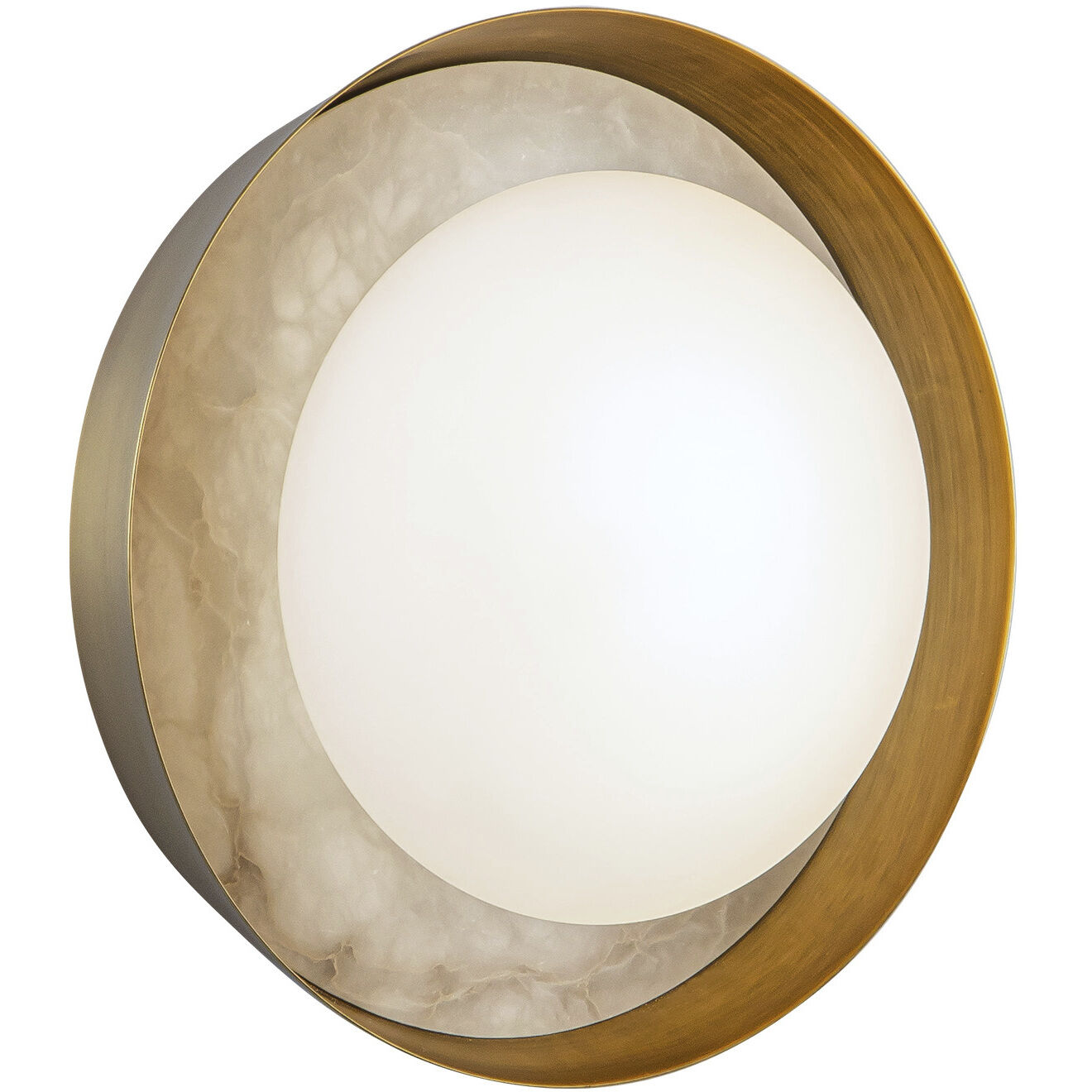 Alonso Wall/Vanity Light Wall Light in Vintage Brass