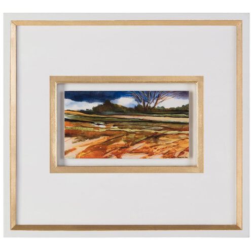 Rick Anderson's Something In The Orange II 30 X 22 inch Landscape Art
