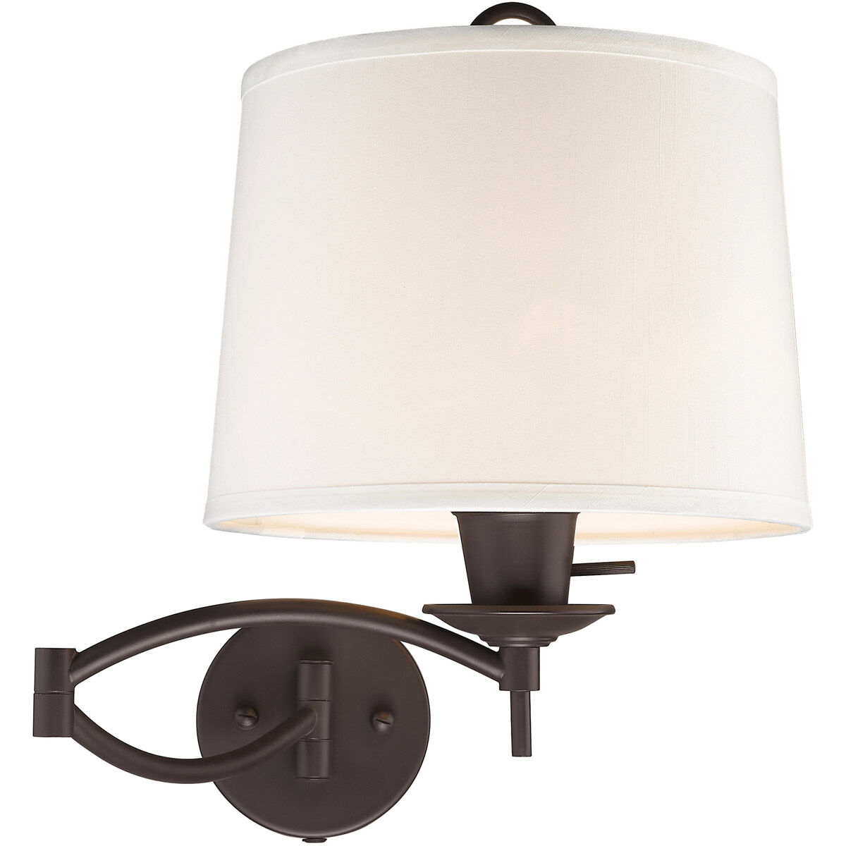 Allison 25 inch 100.00 watt Bronze Swing Arm Wall Lamp Wall Light