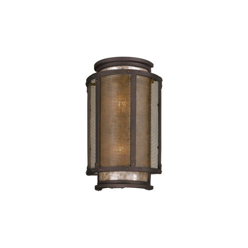 Dahlia 2 Light 18 inch Copper Mountain Bronze Outdoor Wall Sconce