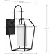 Chilton 1 Light 22 inch Textured Black Outdoor Wall Lantern