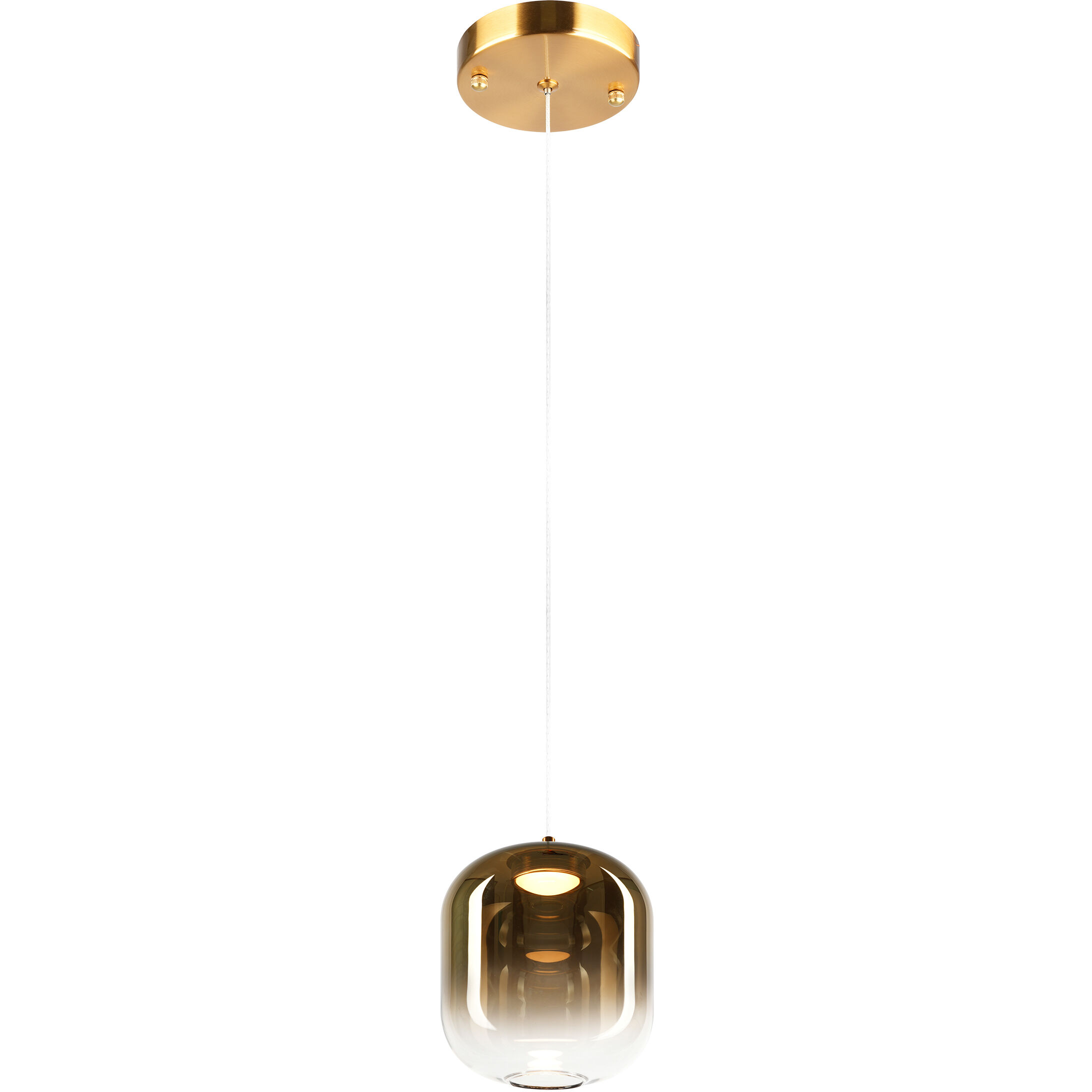 Refrax 1 Light 5.5 inch Aged Gold Brass Pendant Ceiling Light