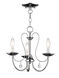 Mirabella 3 Light 15 inch Polished Chrome Chandelier Ceiling Light