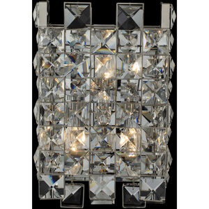 Piazze 3 Light 9 inch Polished Chrome Wall Sconce Wall Light
