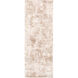 Venice 87 X 31 inch Light Gray/Camel/Ivory Rugs