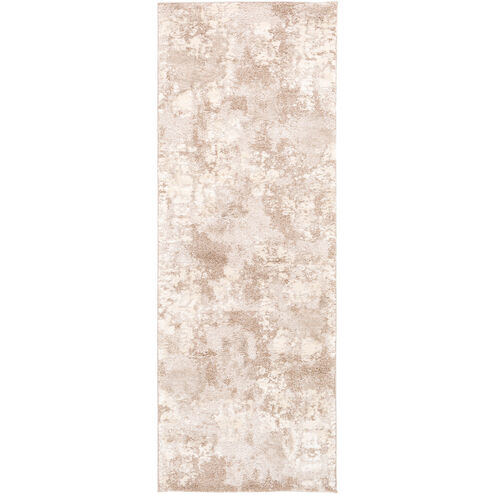 Venice 87 X 31 inch Light Gray/Camel/Ivory Rugs