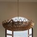 Mar 6 Light 46 inch Natural Chandelier Ceiling Light