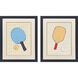 Propac Blue and Green and Yellow and Red Framed Art, Propac