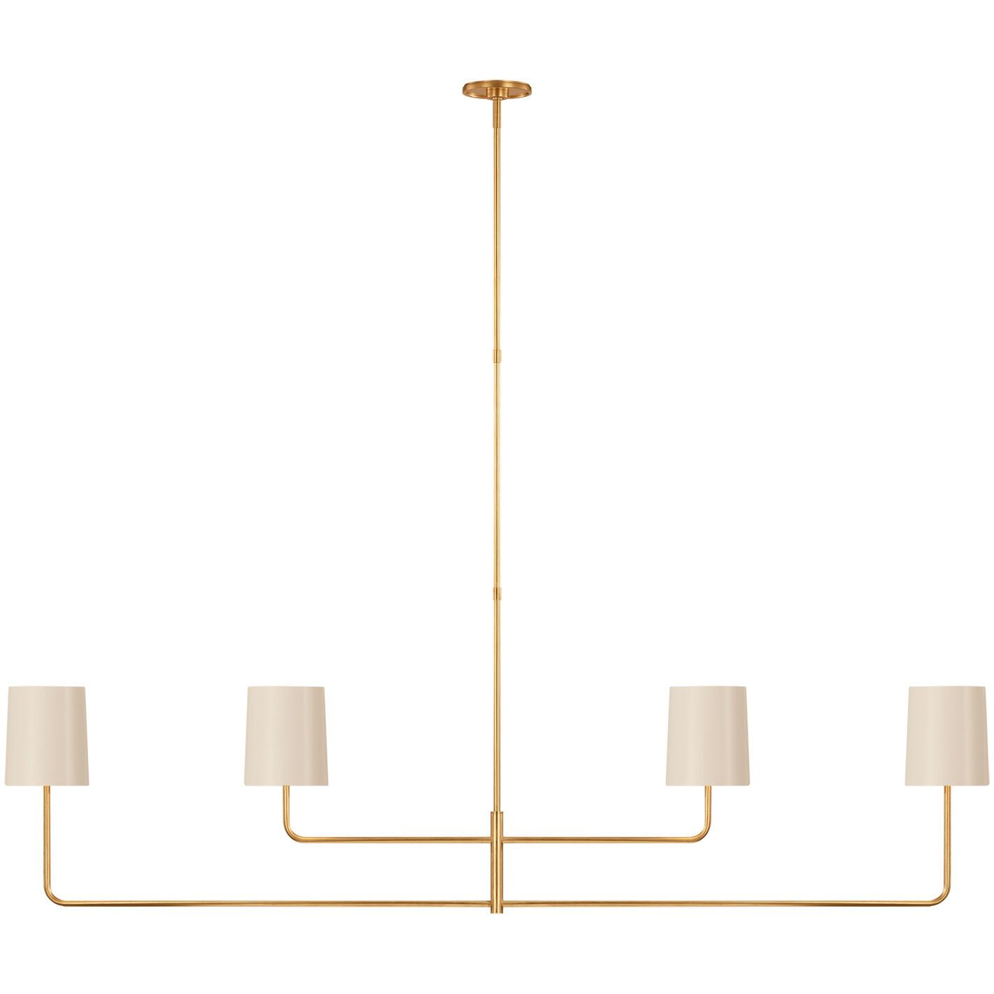 Visual Comfort Barbara Barry Go Lightly Linear Chandelier