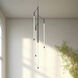 Motif LED 10.25 inch Black Pendant Ceiling Light