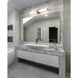 Idris LED 32.5 inch Brushed Nickel Bath Vanity Wall Light
