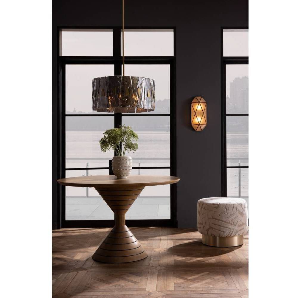 Tuscany 6 Light 24.5 inch Smoke Luster Chandelier Ceiling Light