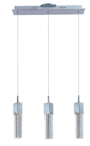 Lansdale LED 19.5 inch Polished Chrome Linear Pendant Ceiling Light