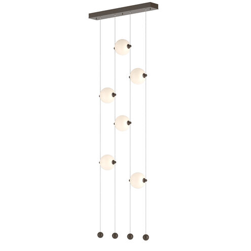 Abacus 6 Light 5.50 inch Pendant