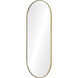 Marius 60 X 24 inch Gold Leaf Full Length Wall Mirror