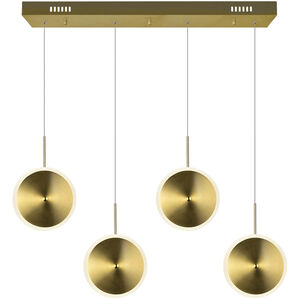 Ovni 30 inch Brass Island/Pool Table Ceiling Light