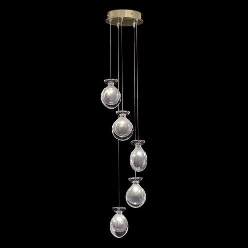 Essence 5 Light 11.5 inch Gold Pendant Ceiling Light
