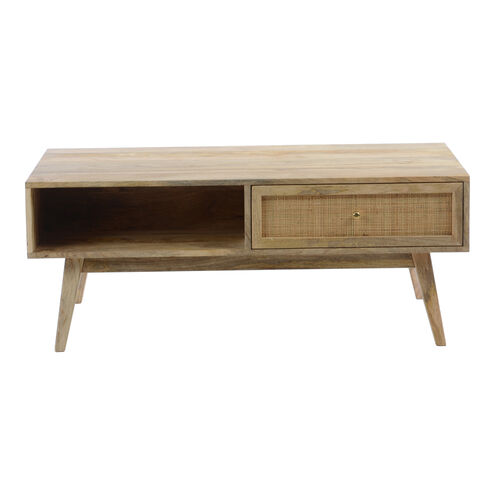 Reed 46 X 24 inch Natural Coffee Table