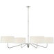 Thomas O'Brien Canto 4 Light 68.00 inch Chandelier