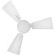 Regency Series Atom 30 inch Matte White Fan