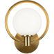 Averley Wall Sconce Wall Light in Aged Gold Brass