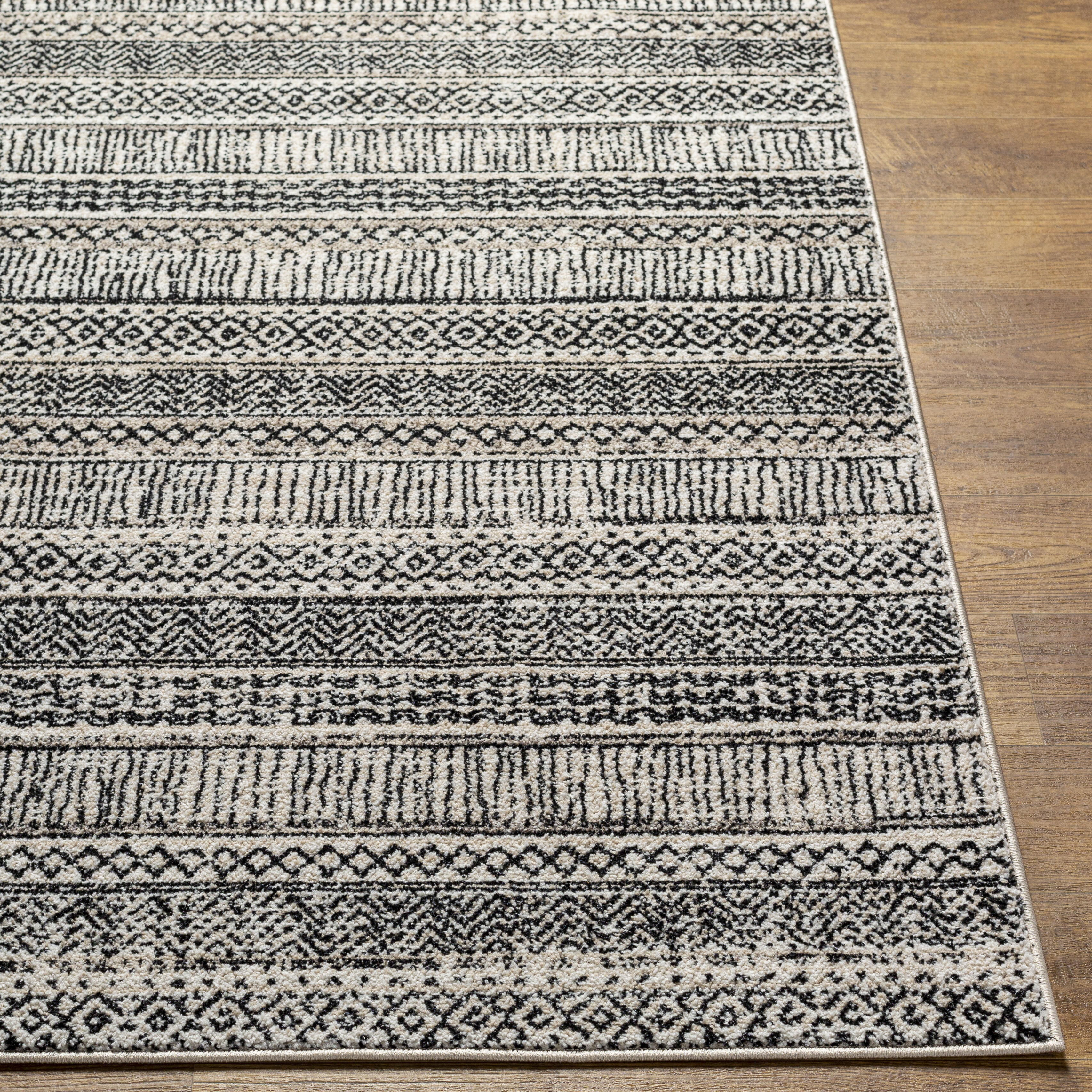 Cozy 84 X 63 inch Taupe Rug, Rectangle