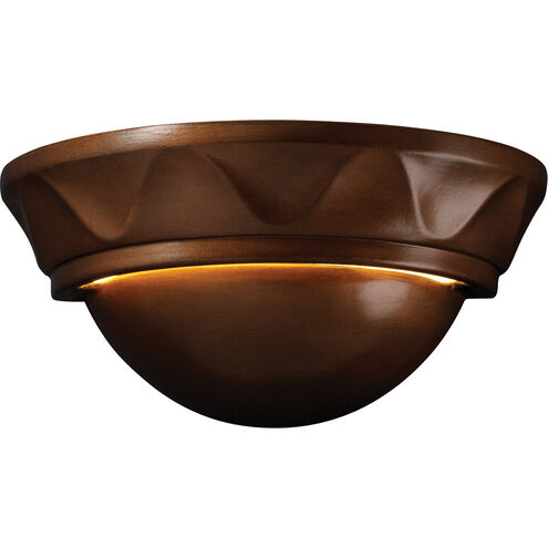 Ambiance LED 10.75 inch Antique Gold Wall Sconce Wall Light
