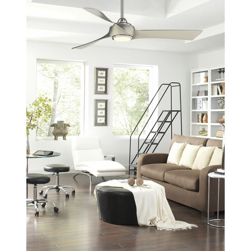 Wrap Custom 8.88 inch Brushed Nickel Fan-Multi