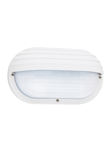 Bayside 1 Light 5 inch White Outdoor Wall Lantern