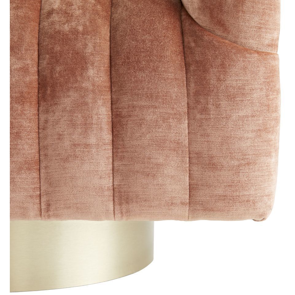 Springsteen Dusty Rose Swivel Chair