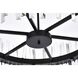 Serephina 16 Light 32 inch Black Chandelier Ceiling Light 