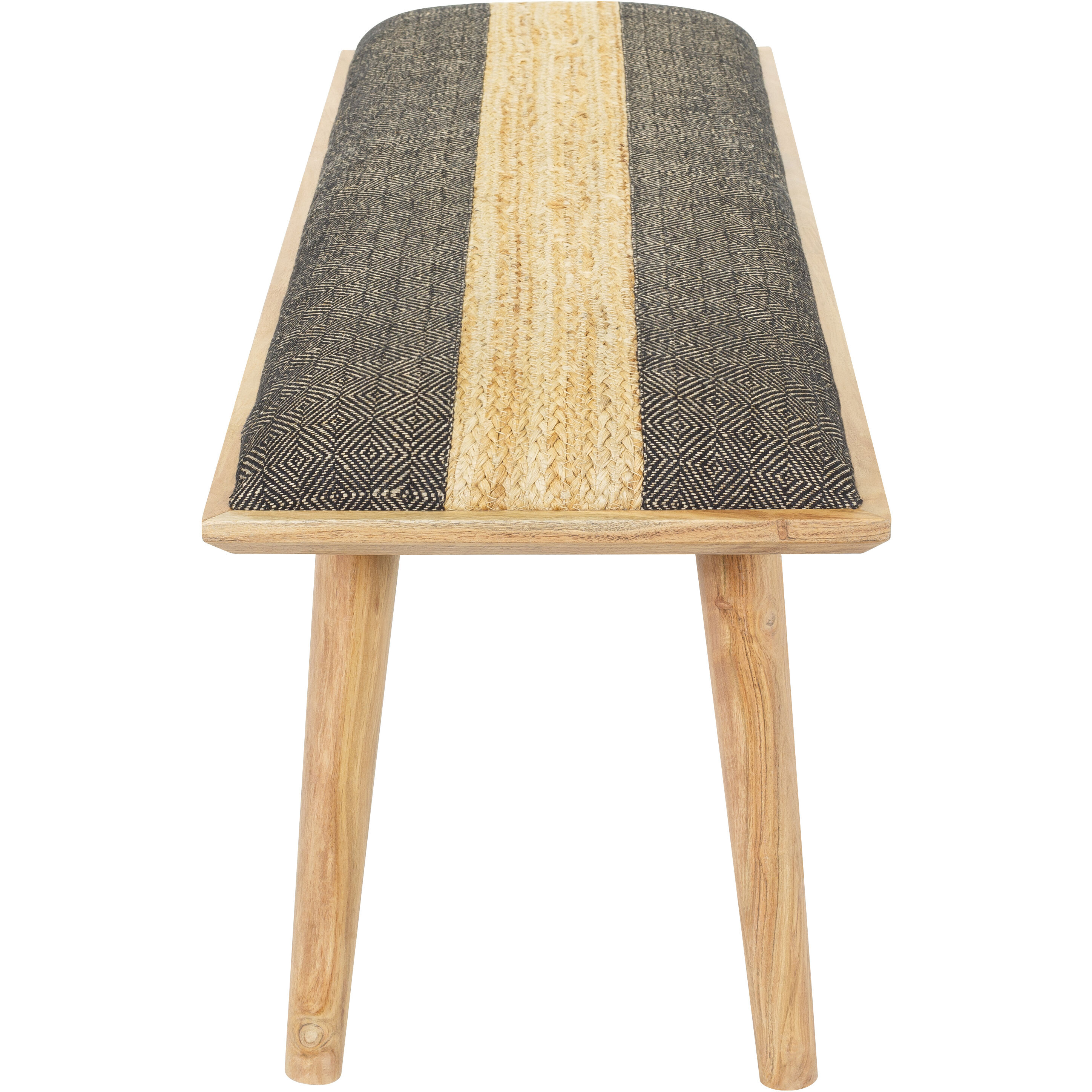 Aegeus Camel Upholstered Bench