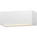 Blok LED 3.75 inch White Outdoor Wall Mount