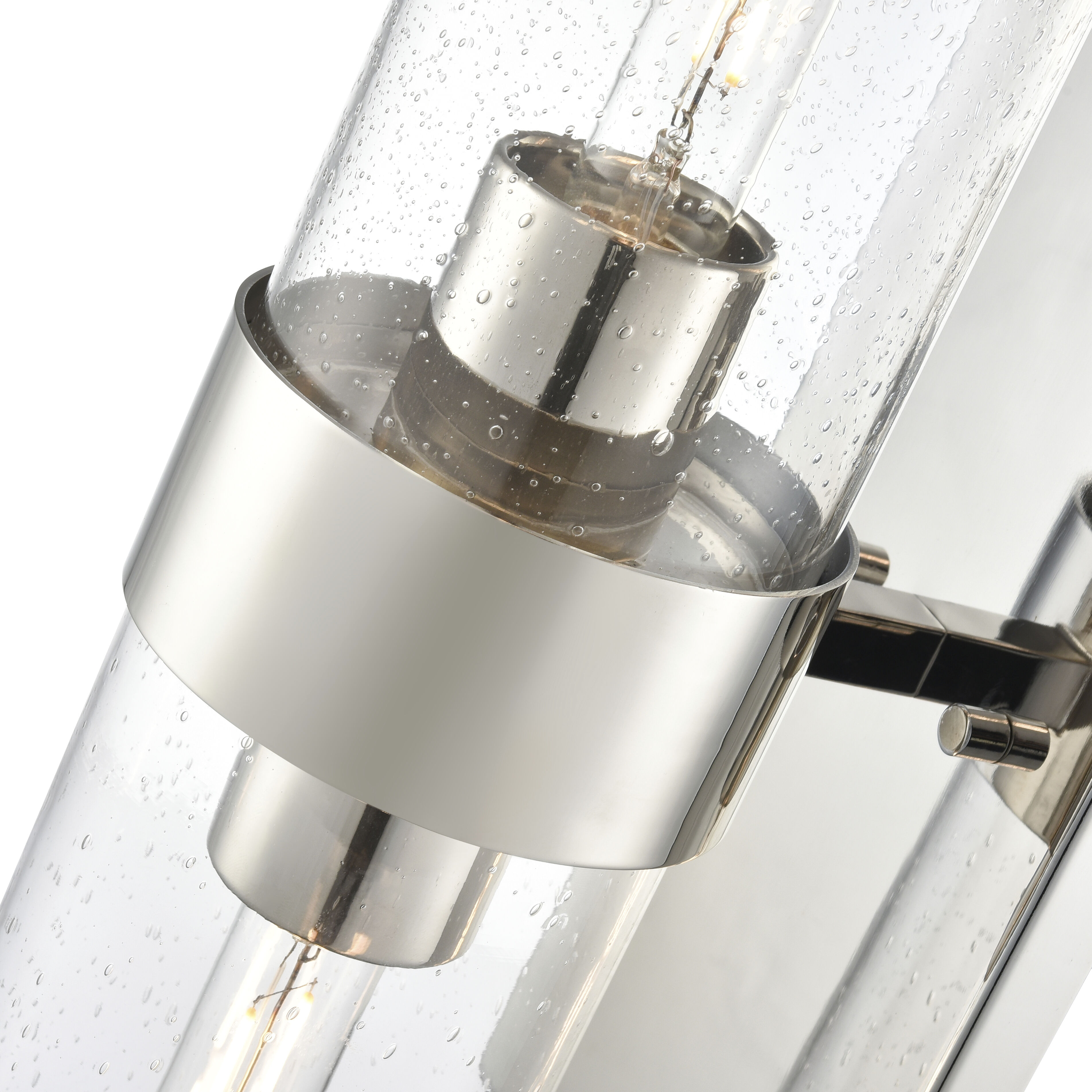 Jamison Wall Sconce Wall Light in Polished Nickel