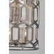 Hexly 9 Light 16 inch Bronze and Sultry Silver Foyer Pendant Ceiling Light