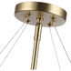 Marco 4 Light 16 inch Brushed Champagne Bronze Semi-Flush Ceiling Light