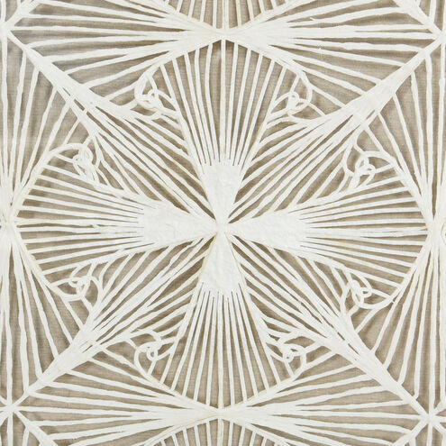 Illusion Off-White Wall Art