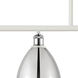 Ballston Dome LED 48 inch White and Polished Chrome Island Light Ceiling Light