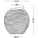 Colin 10.25 X 4.5 inch Vase