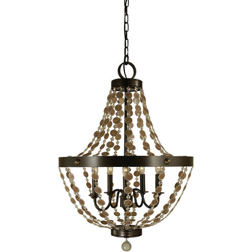 Naomi 5 Light 21.00 inch Mini Chandelier