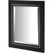 Manhattan 30 X 20 inch Black Wall Mirror