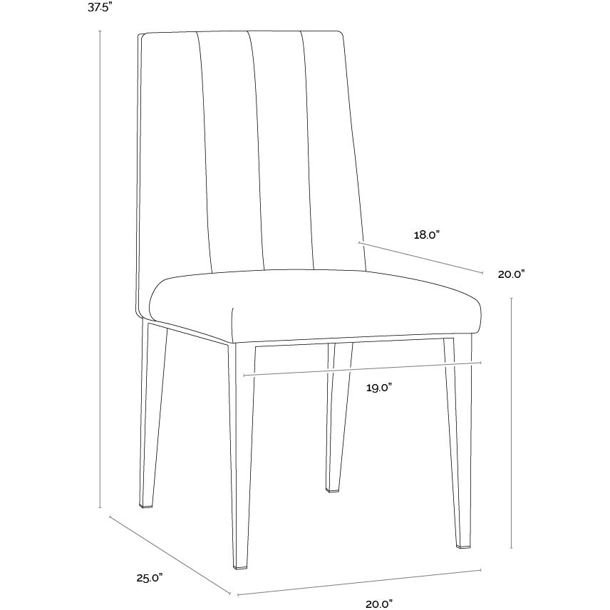 Wilbur Ivanhoe Mineral Dining Chair